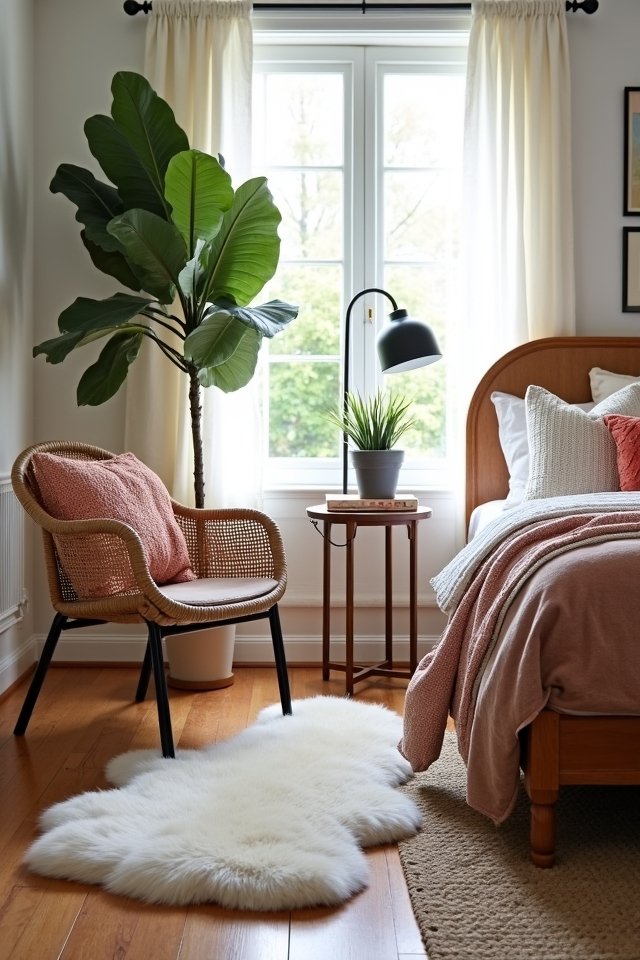 mixing textures for warmth