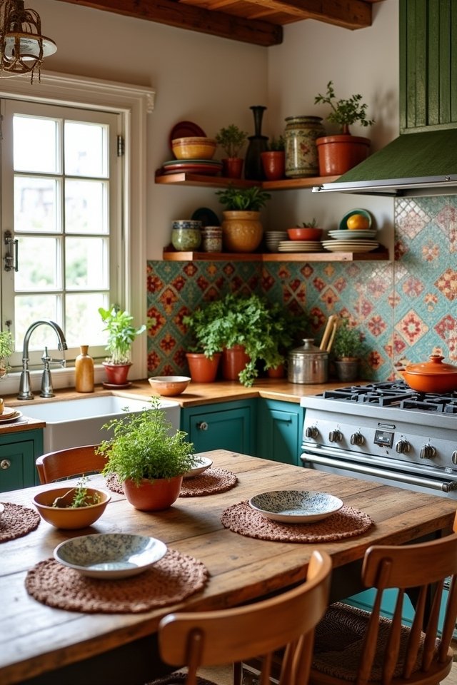 mixing vibrant patterns creatively