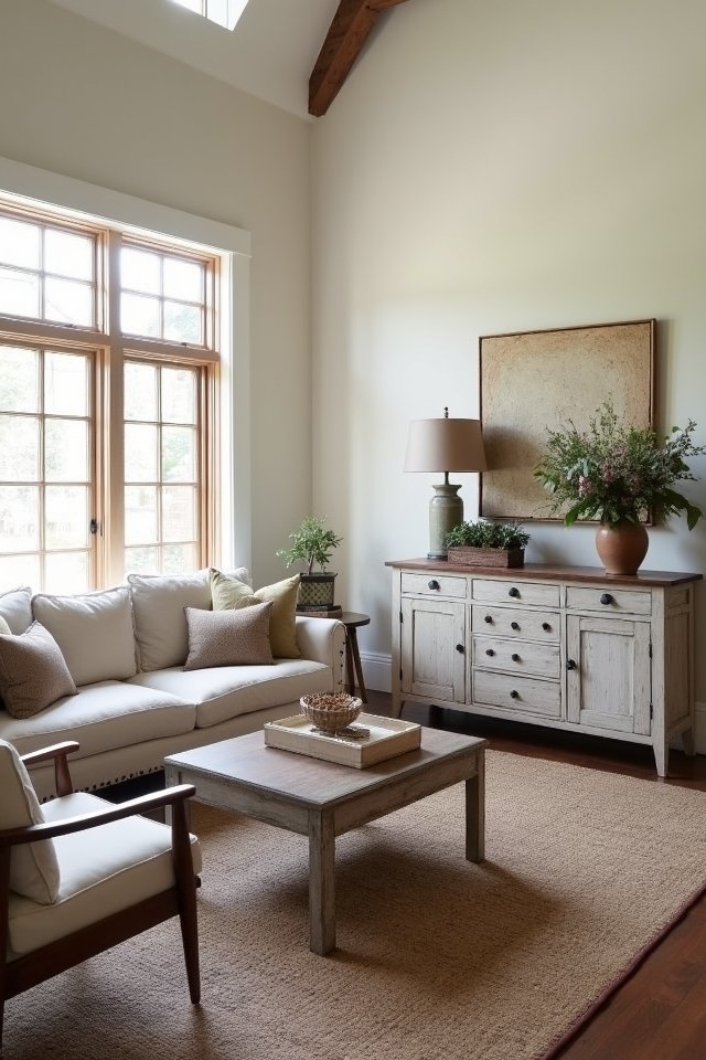 mixing vintage and contemporary