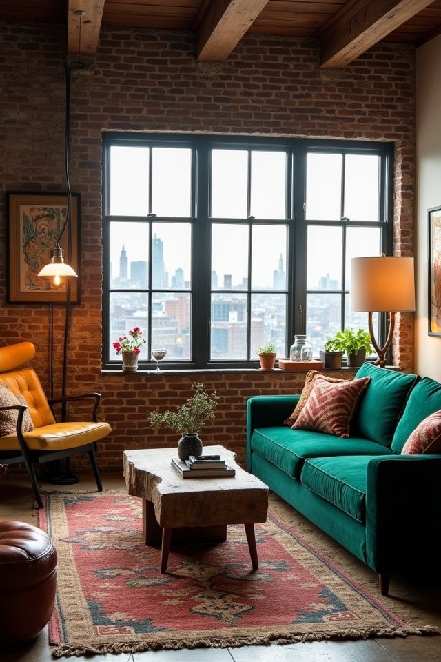 mixing vintage with modern