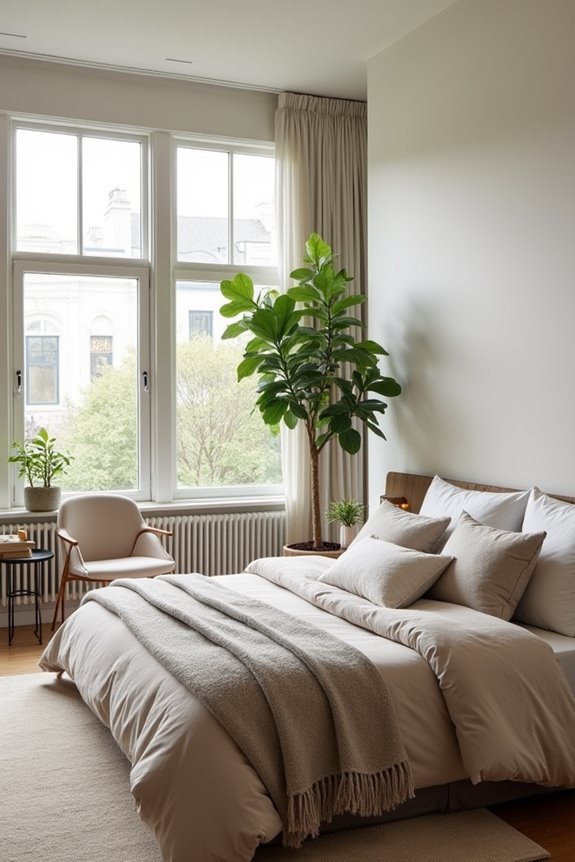 modern chic bedroom retreat
