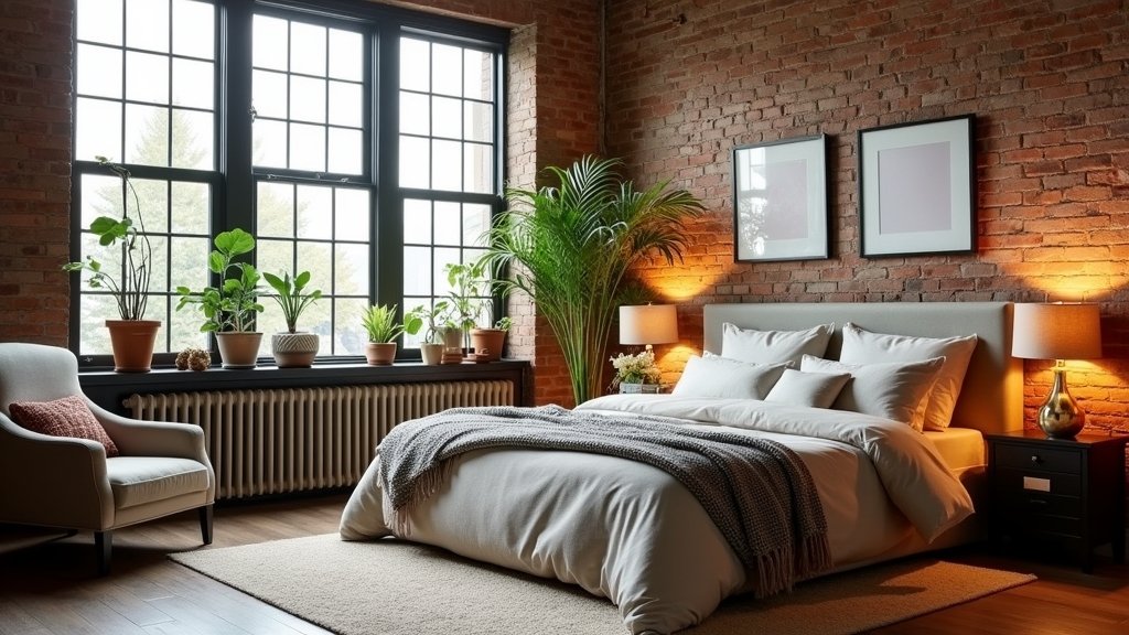 modern cozy loft bedrooms