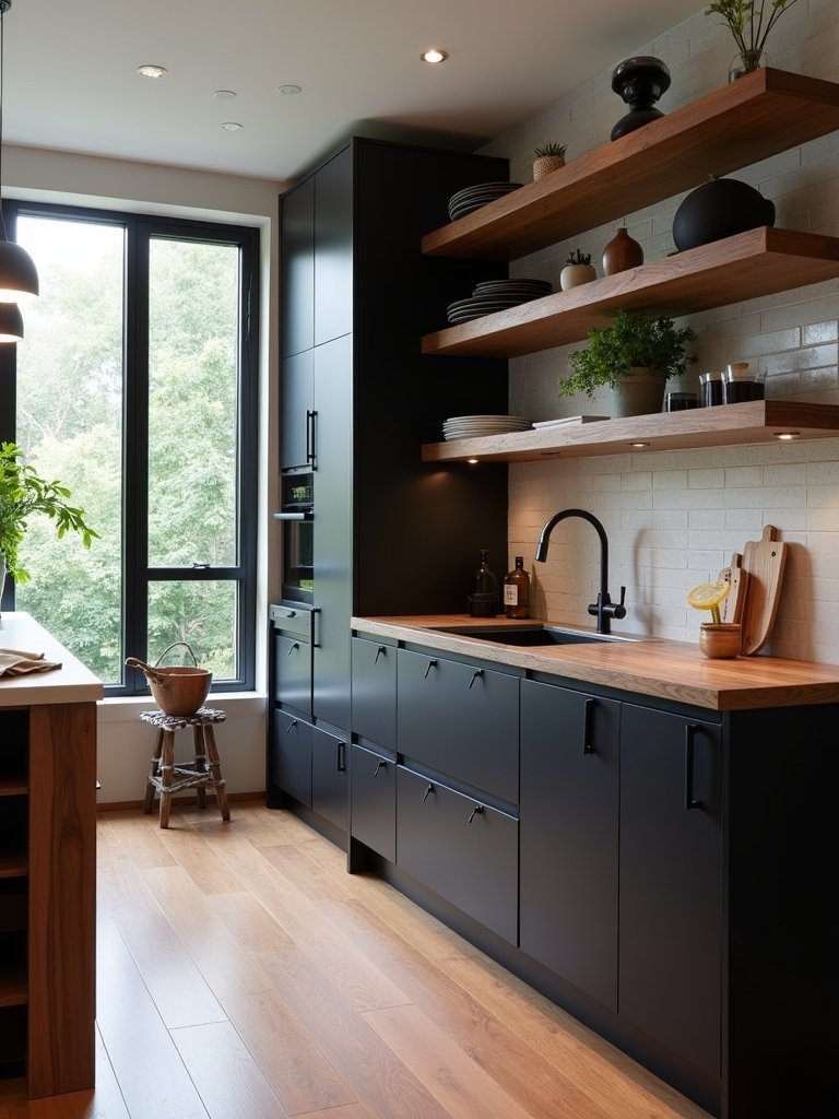 modern elegance with warmth