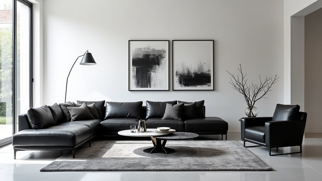 modern elegant living spaces
