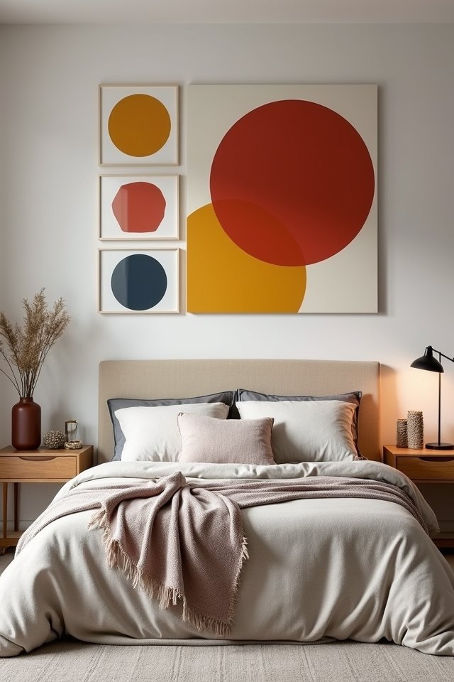 modern geometric wall decor