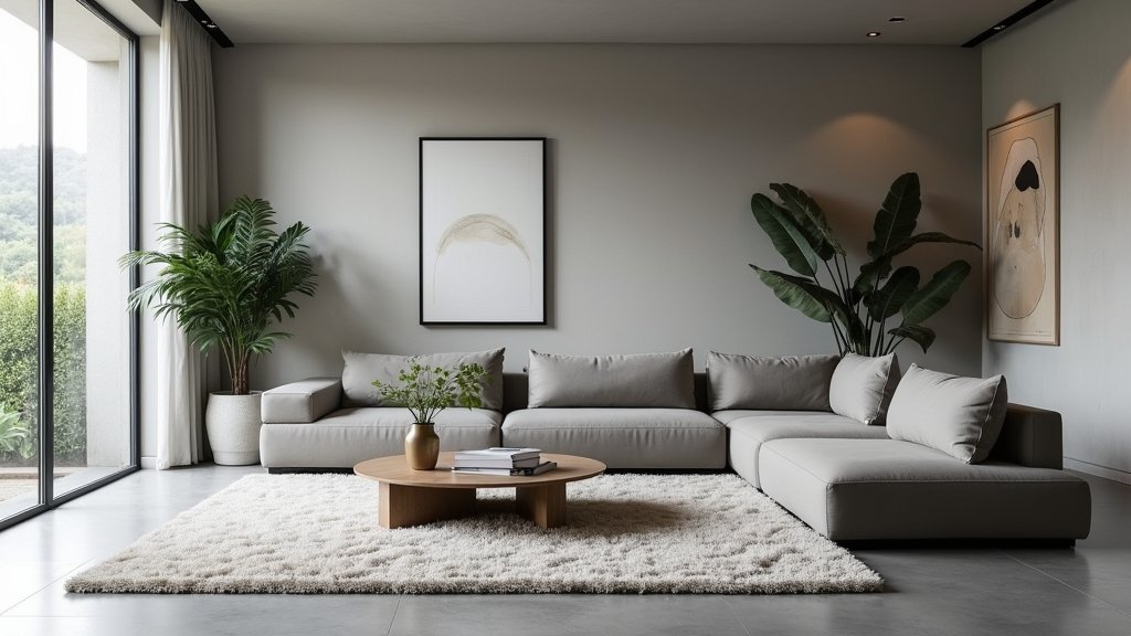 modern grey luxe aesthetic