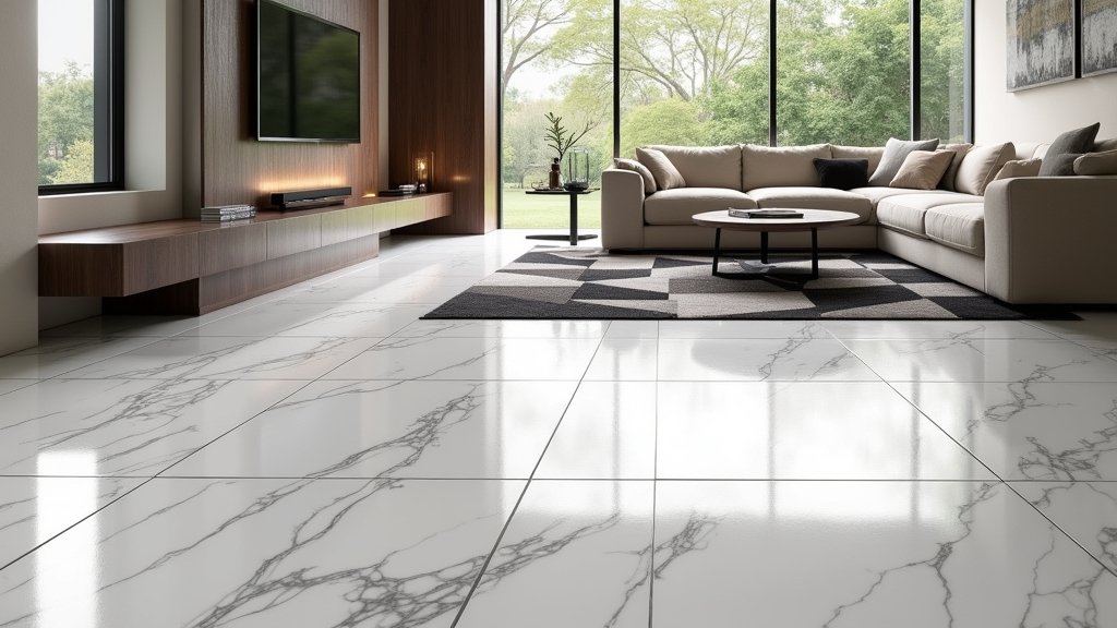 modern living room tiles