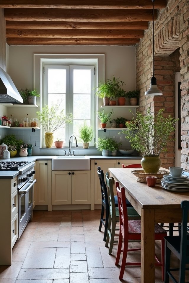 modern meets traditional decor