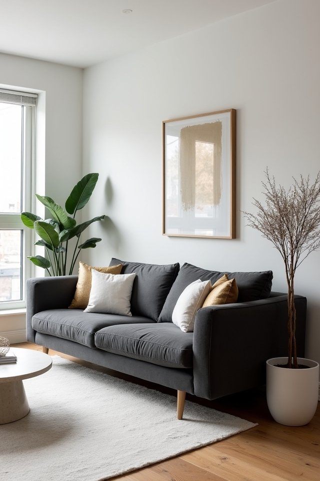 modern minimalism with creativity