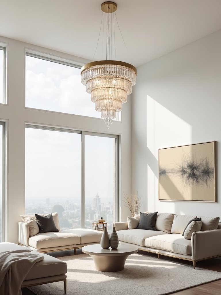 modern minimalist jhumar elegance