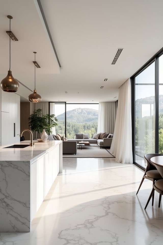 modern minimalist kitchen oasis