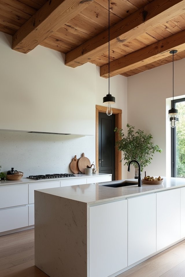 modern rustic kitchen design