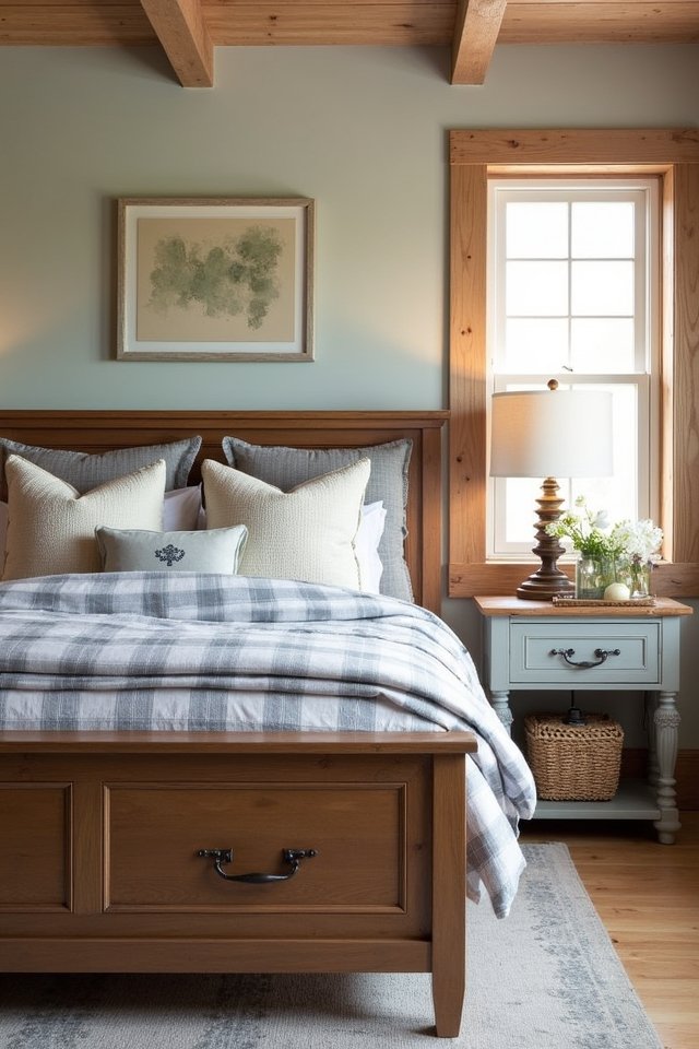 modern vintage bedroom charm