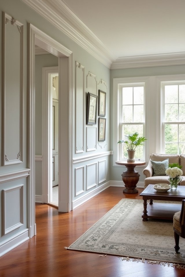 molding transforms living spaces