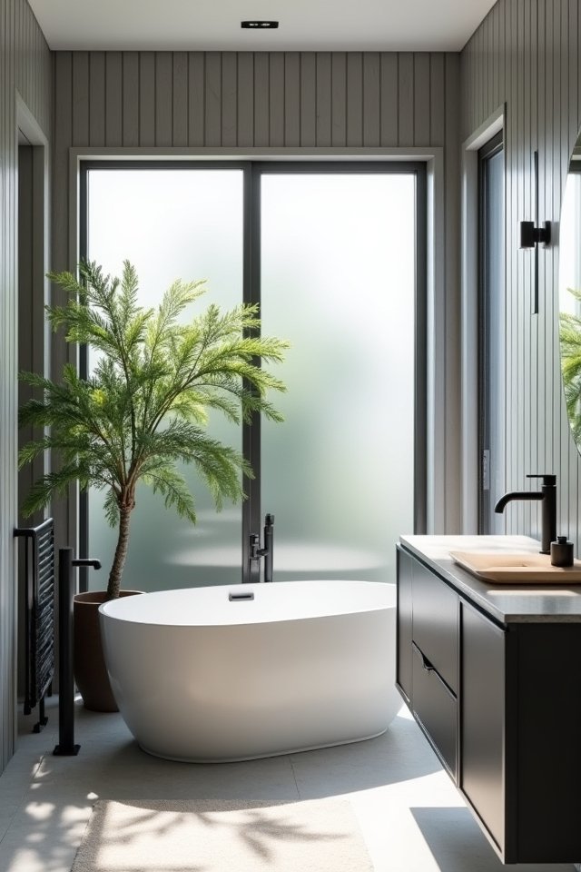 monochromatic bathroom design ideas