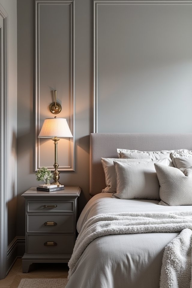 monochromatic elegance for bedrooms