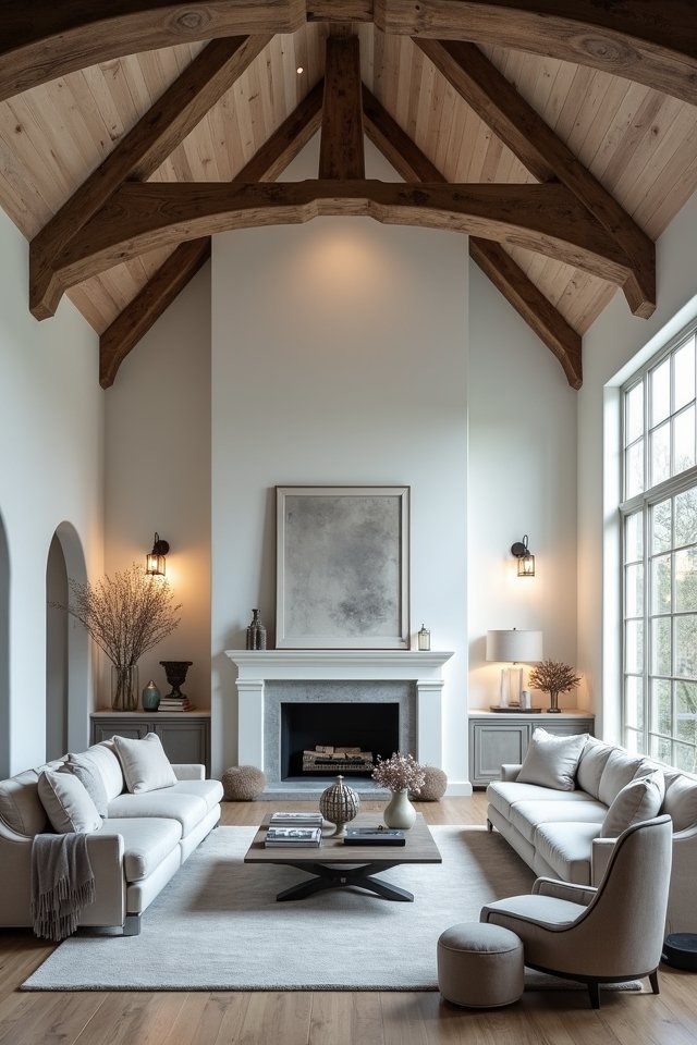 monochromatic elegance in living