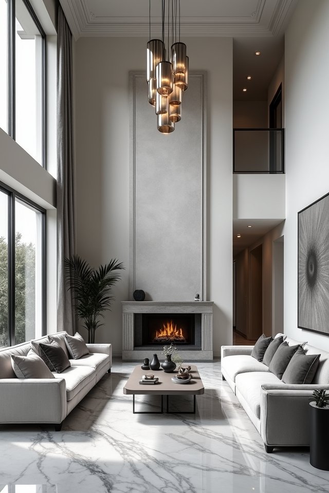 monochromatic scheme enhances height