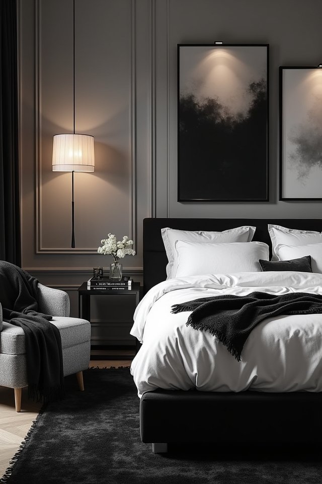 monochrome elegance and creativity