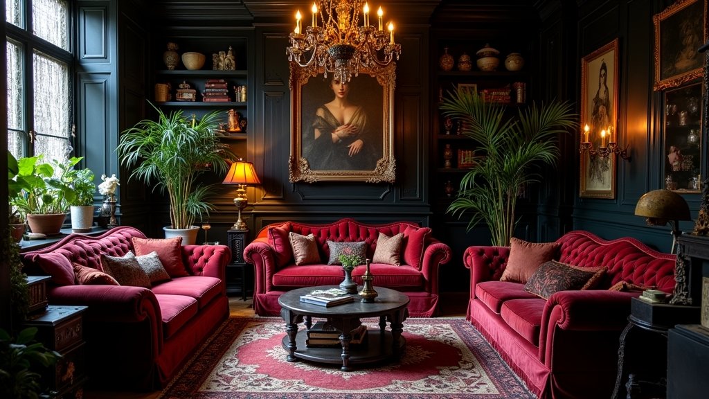 moody eclectic home decor