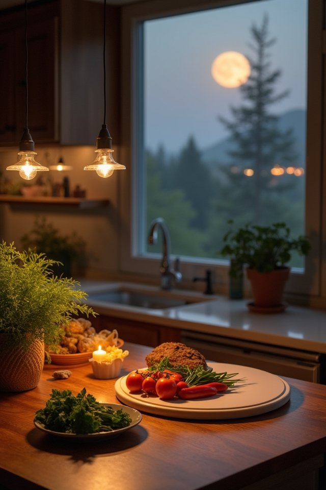 moon phases inspire cooking