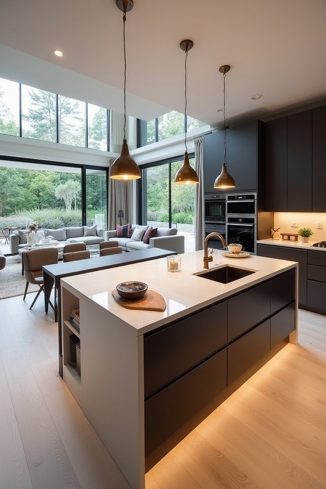 multi functional kitchen island features