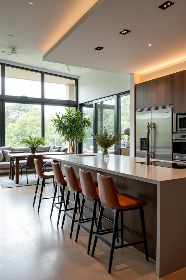 multifunctional kitchen island design