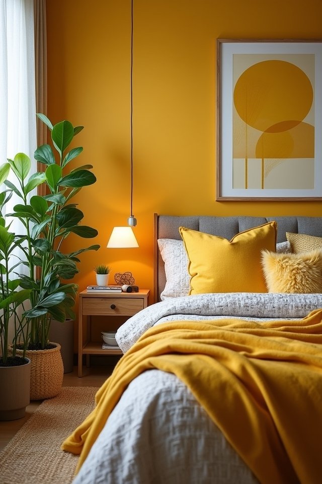 mustard yellow decor ideas