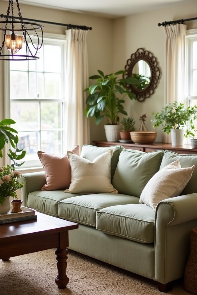 muted colors create coziness