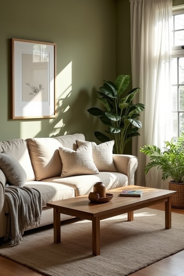 muted olive soothing natural elegance