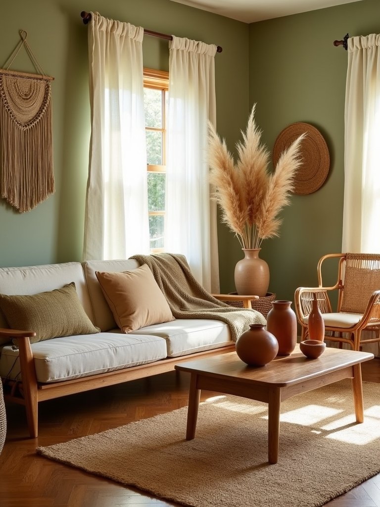 muted tones cozy ambiance