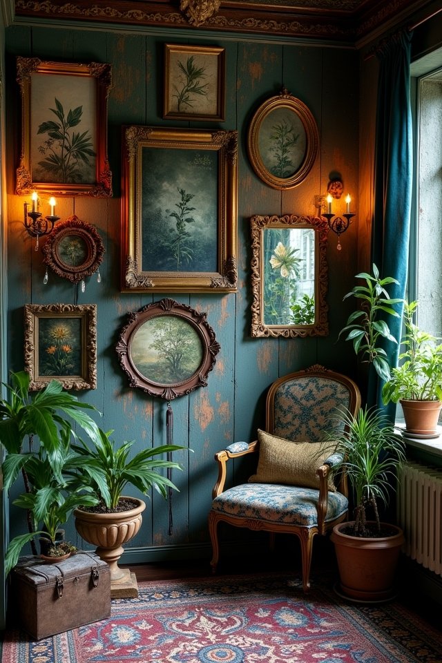 mystical gallery wall design