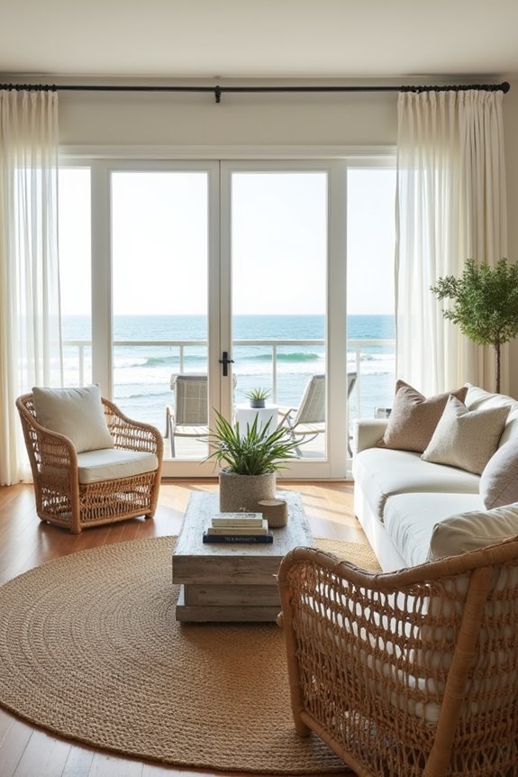 natural coastal living textures