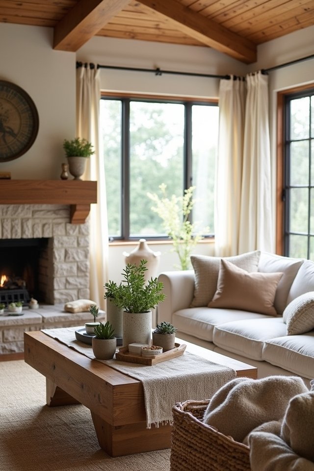 natural elements enhance decor