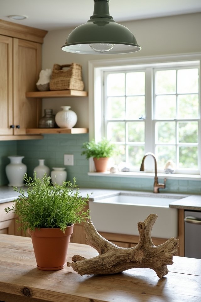 natural elements enhance decor