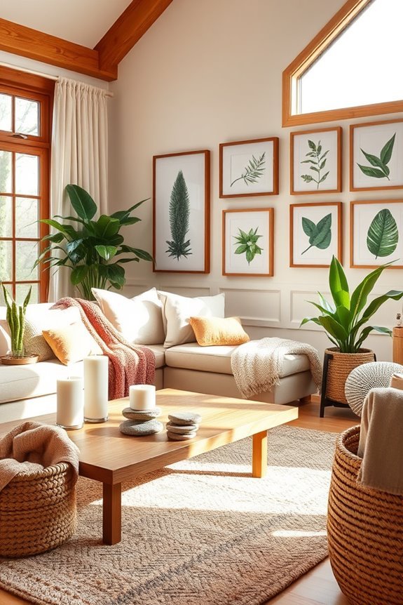 natural elements for coziness