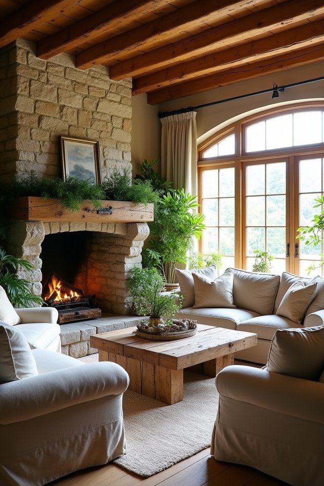 natural elements for coziness