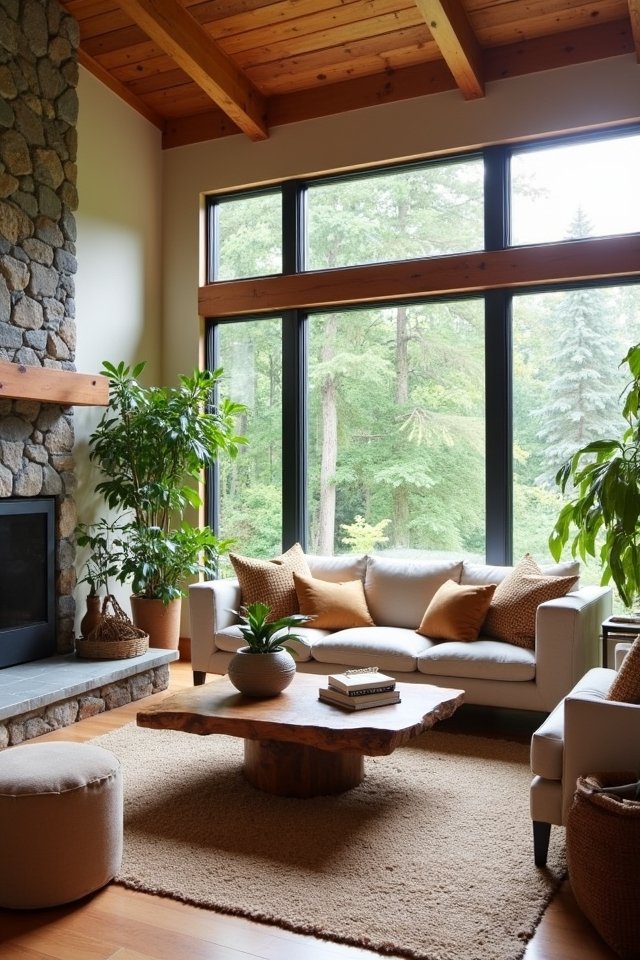 natural elements for coziness