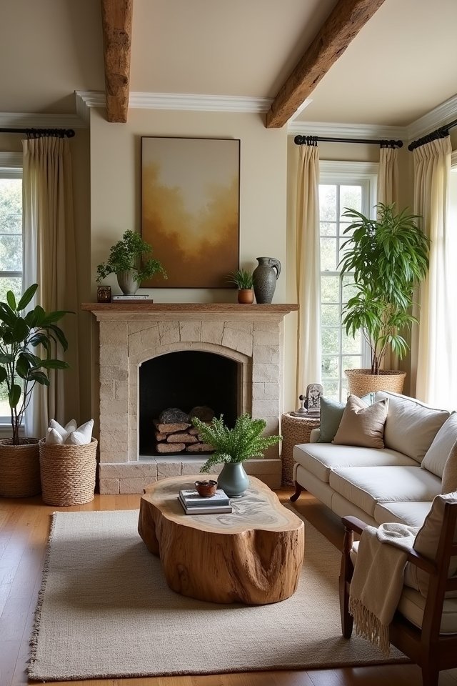 natural elements for decor
