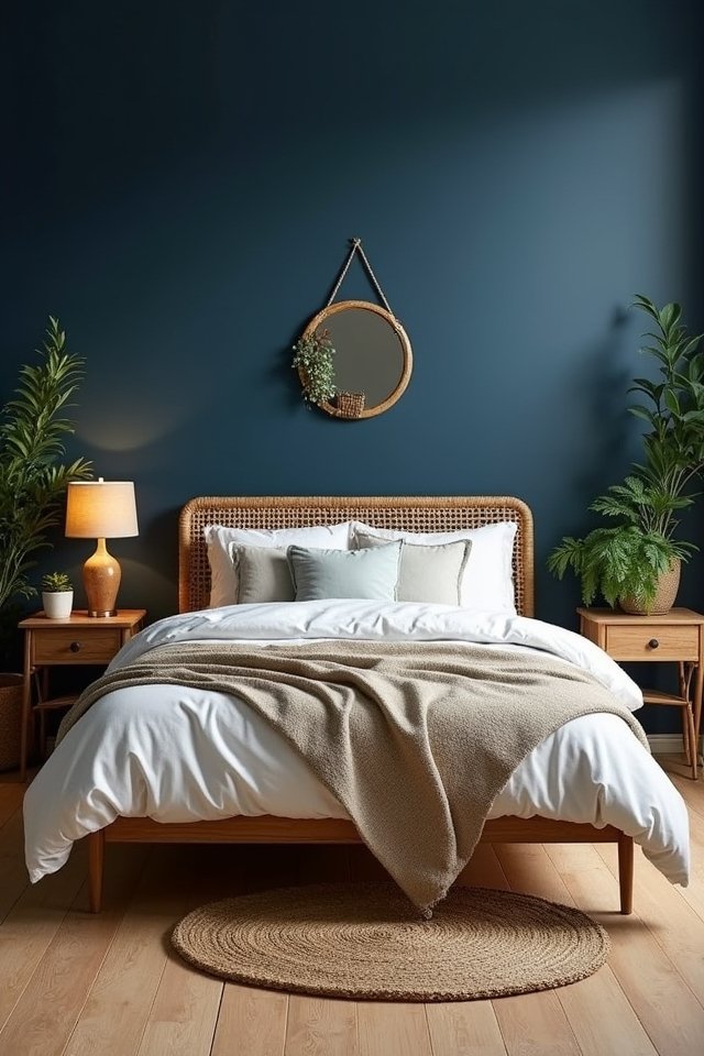 natural elements with navy