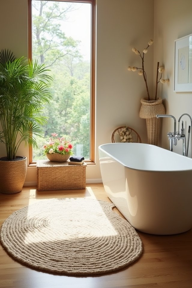 natural fiber rug serenity
