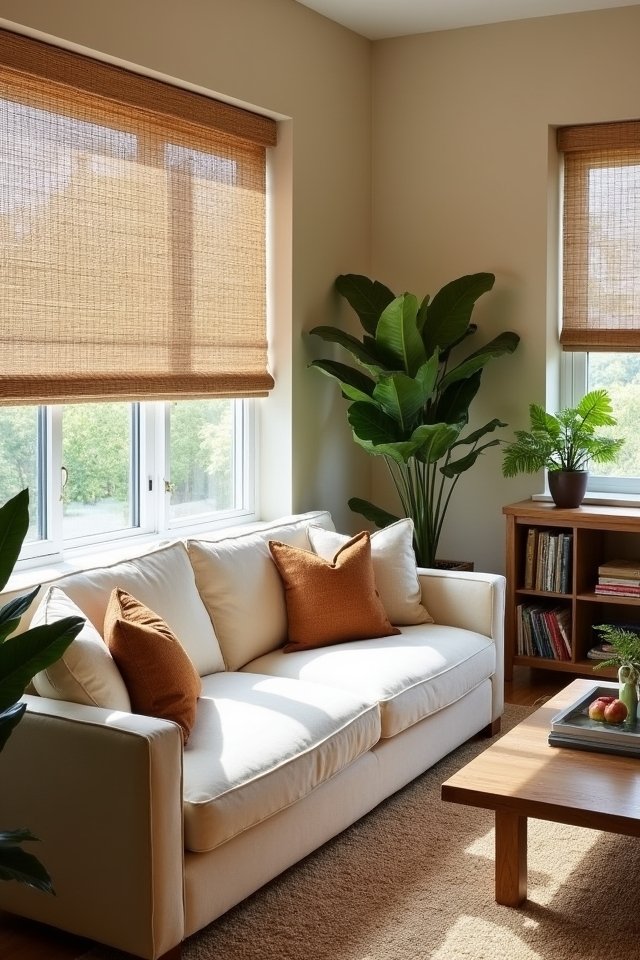 natural fiber window treatments