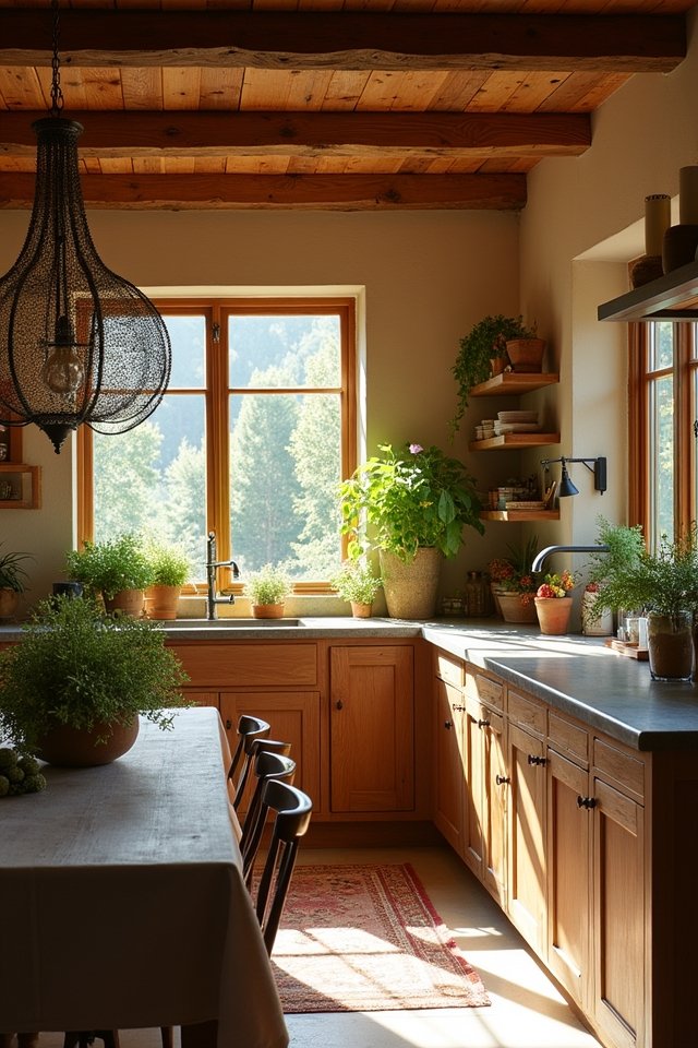 natural light enhances kitchens