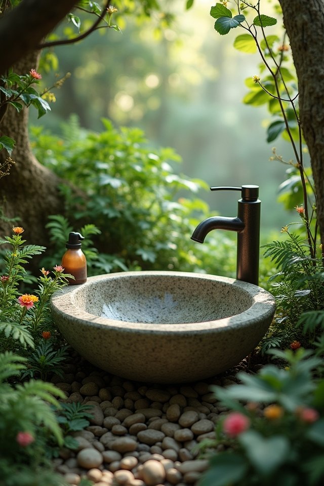 natural luxury bathroom sinks
