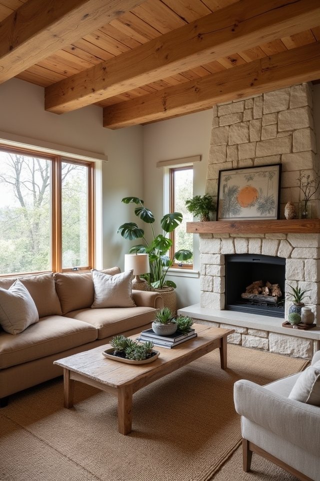 natural materials create comfort
