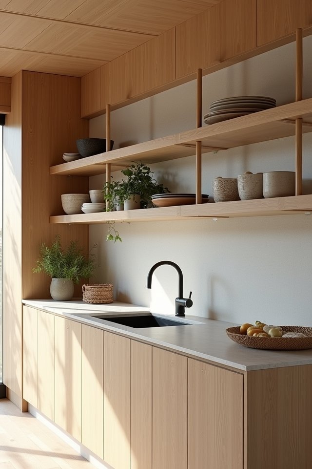 natural materials create serenity