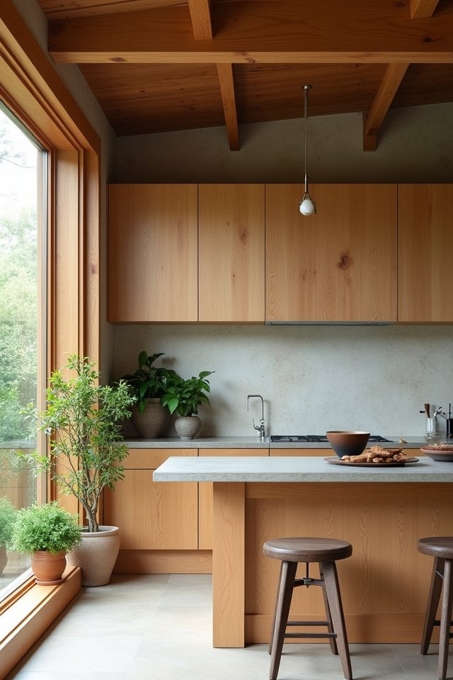 natural materials create serenity