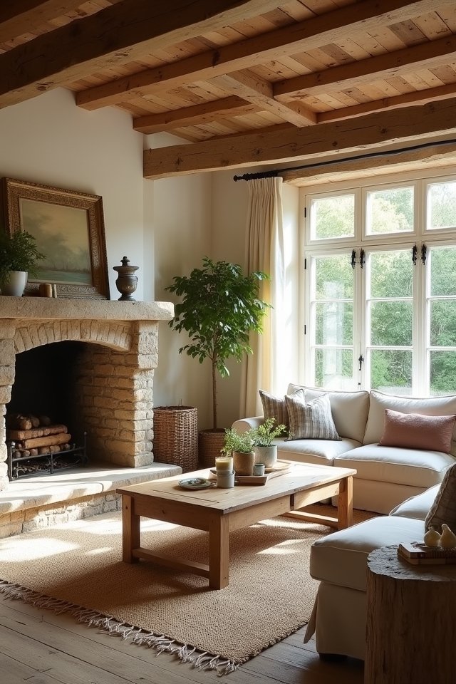 natural materials create warmth