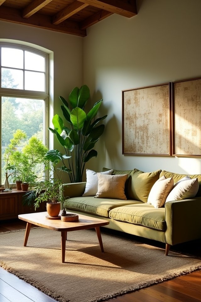 natural materials create warmth