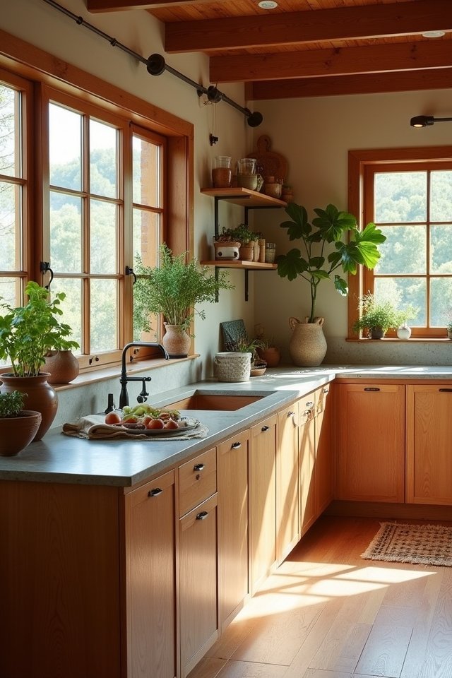 natural materials create warmth